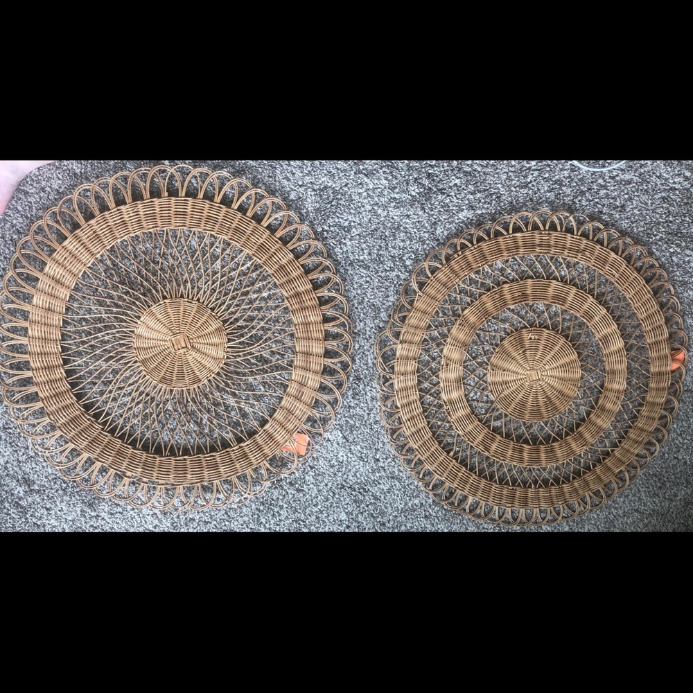 Wicker Wall Decor